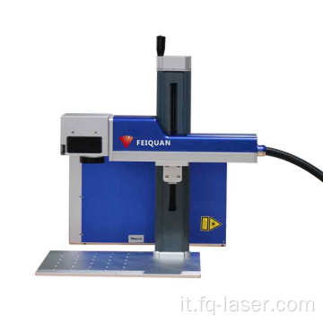 Piccola macchina per marcatura laser a fibra leggera da 30W